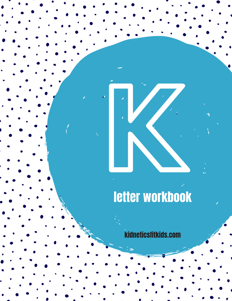 K Letter Practice Workbook