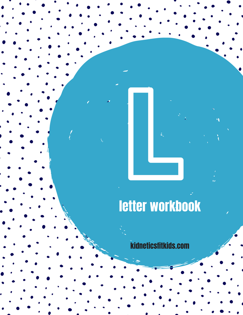 L Letter Practice Workbook