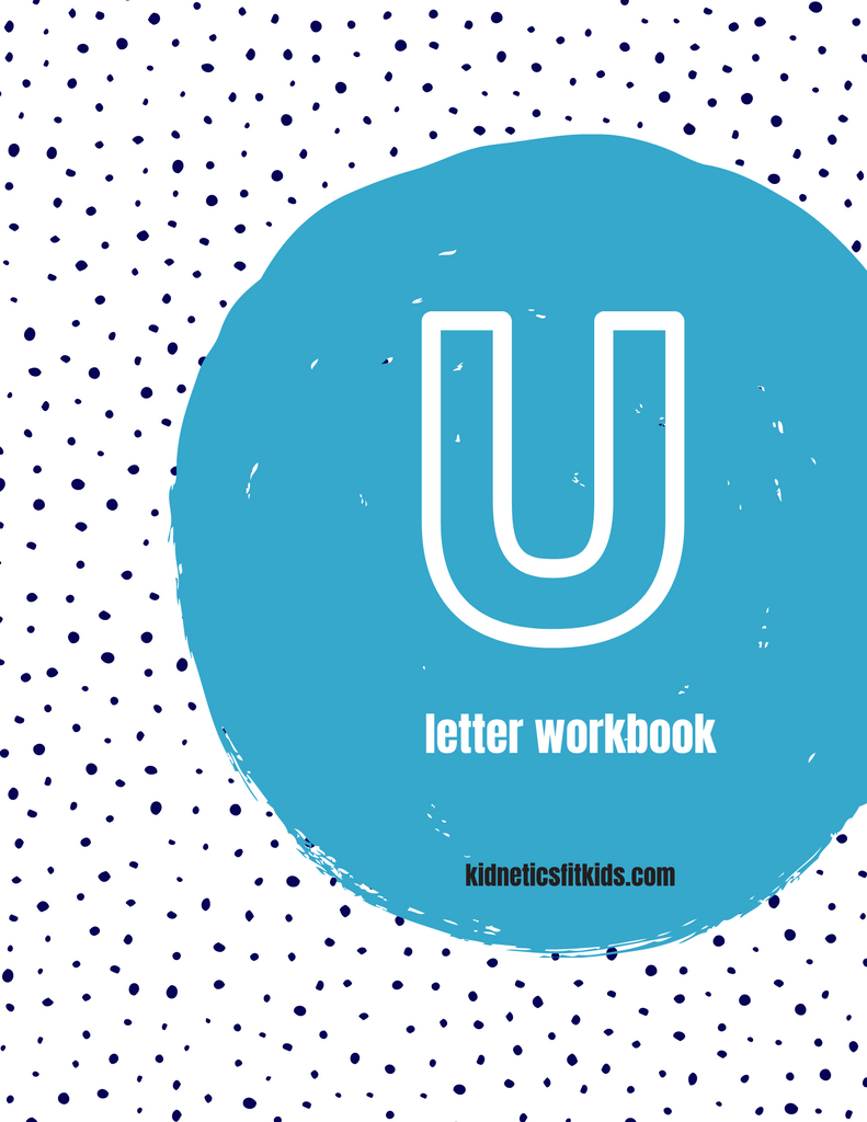 U Letter Practice Workbook
