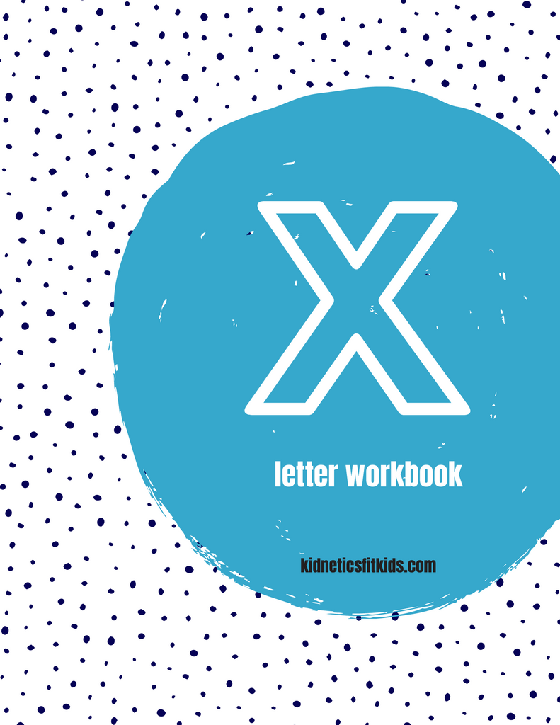 X Letter Practice Workbook