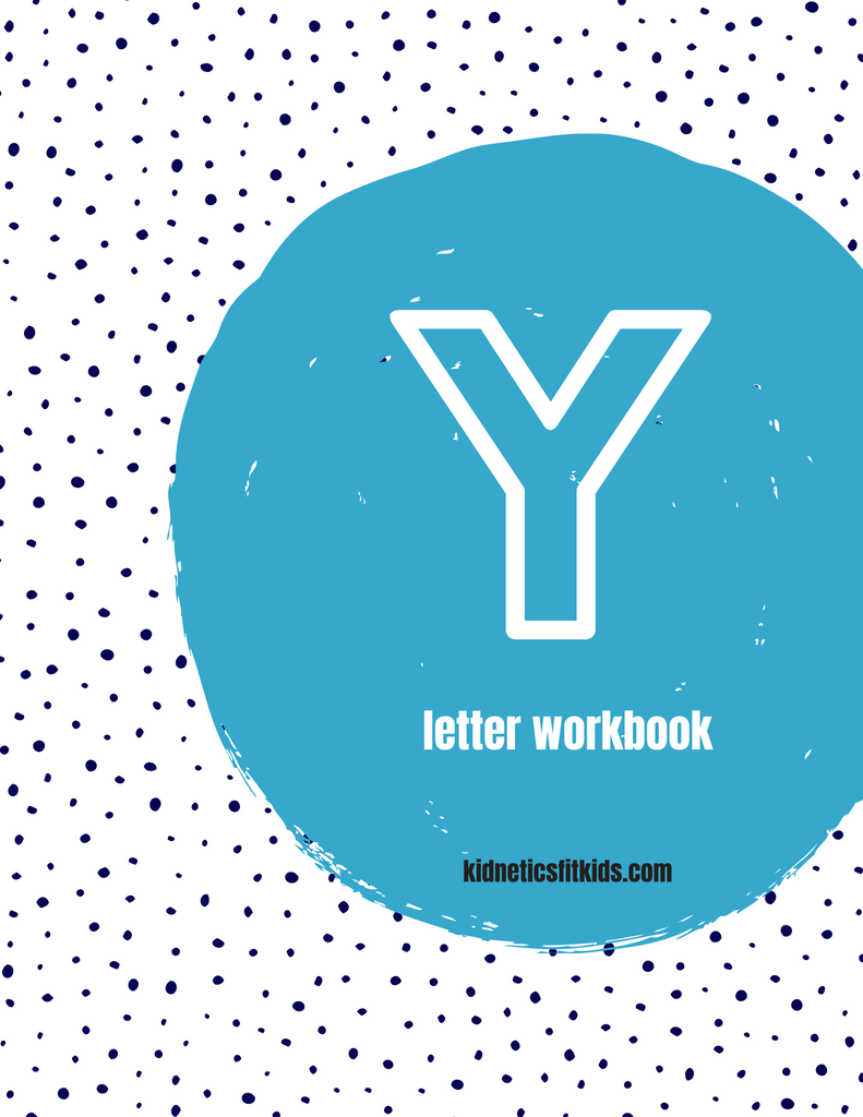 Y Letter Practice Workbook