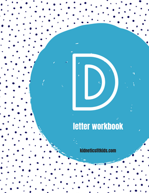 D Letter Practice Workbook